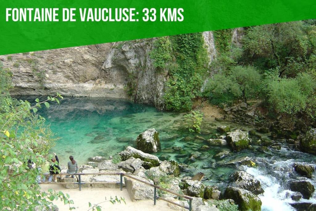 Villa La Bastide D'Elma - Clim - Wifi à Sarrians Extérieur photo